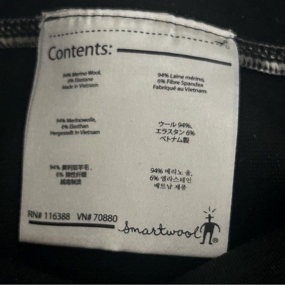 SMARTWOOL Merino Wool A-line Pull-on Skirt Size M Black Unlined Lightweight - Picture 7 of 10